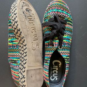 Multi-Color Espadrilles Platform Sneaker